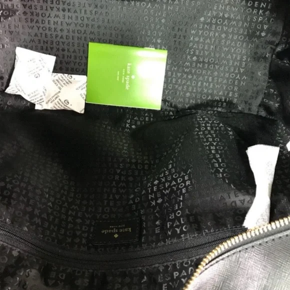 Kate Spade Maroon Merlot Nylon Carry All Tote Bag Brand New - Picture 8 of 8